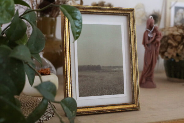 winterlandschapje Liesinger plak A6 artkaart